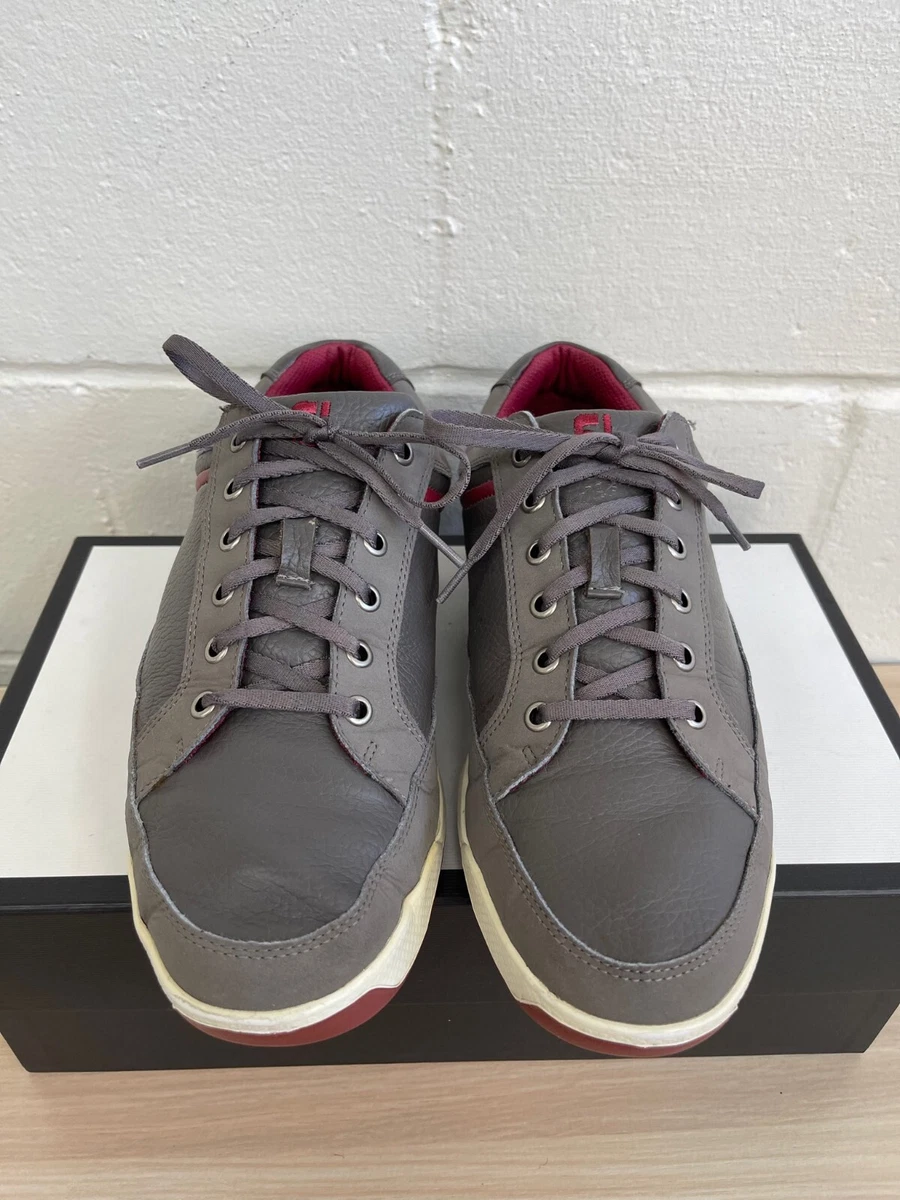 Footjoy Contour Casual Golf Shoes Grey Spikeless 54238 Sneakers