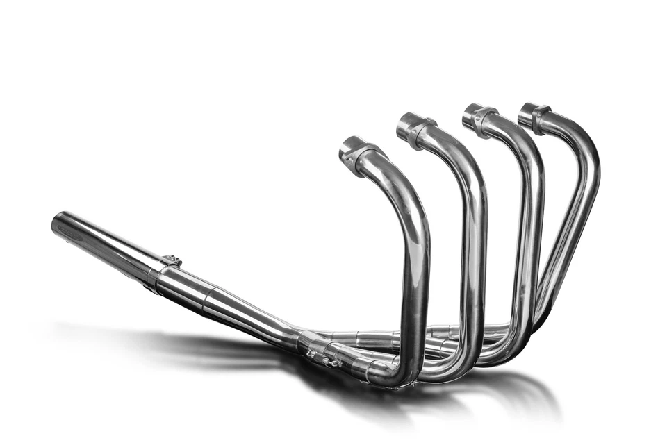 Honda CB750F2 92-01 Nighthawk 91-02 Full Exhaust 4-1 Stainless Straight Muffler - Image 2 of 4