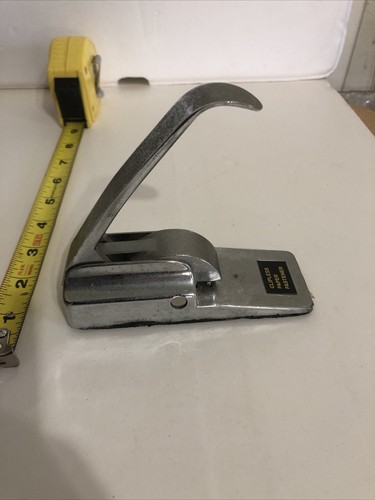 Clipless Paper Fastener Stapleless Stapler Vintage - Picture 5 of 7