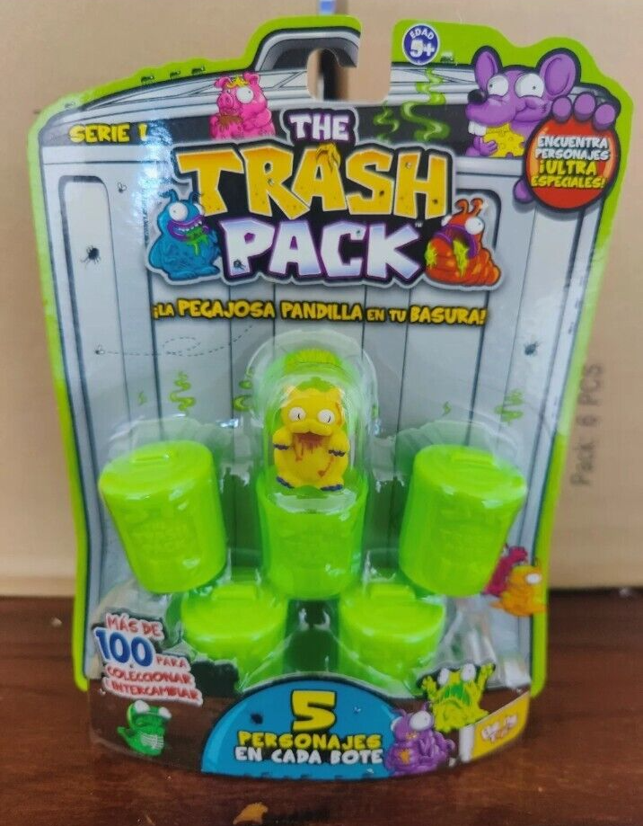 LOT OF 6 The Trash Pack Series 1 The Gross Gang in your Garbage 5