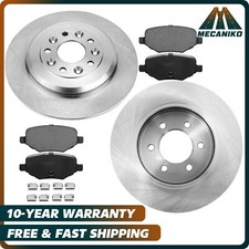 Rear Brake Rotors Pads Kit for 2011 2012 2013 - 2019 Ford Explorer Flex Taurus