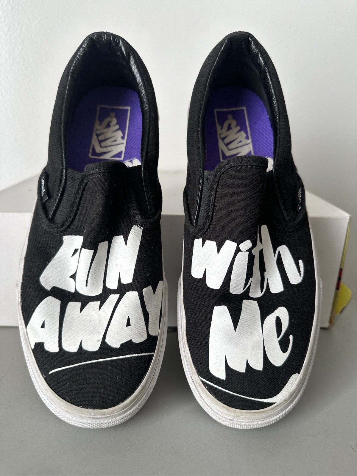 Vans Classic Slip-On Baron Von Fancy Black White Unisex Sneakers-image