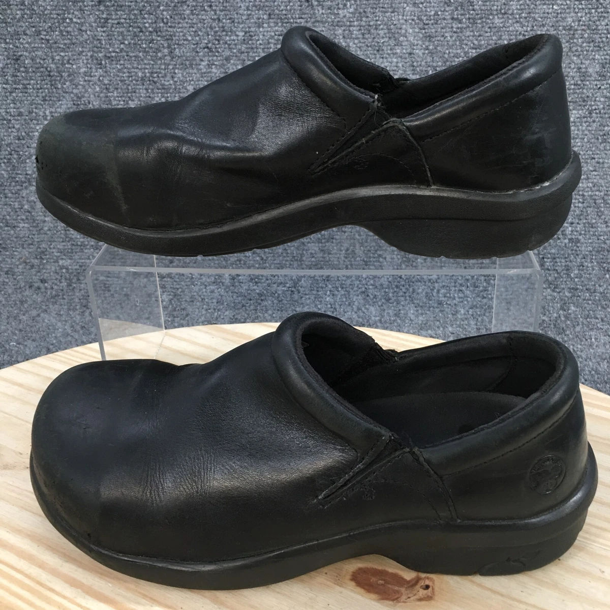 Timberland Pro Shoes Womens 8 M Newbury ESD Slip On Work Clogs