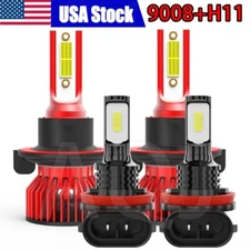 For Ford Flex SEL Sport Utility 3.5L 2009-2019 LED Headlight Fog Lamps Bulbs Kit