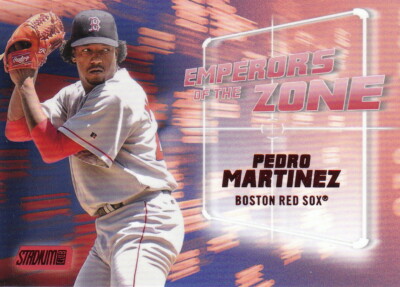  2019 Stadium Club Emperors of the Zone Red #EZ2 Pedro Martinez Red Sox