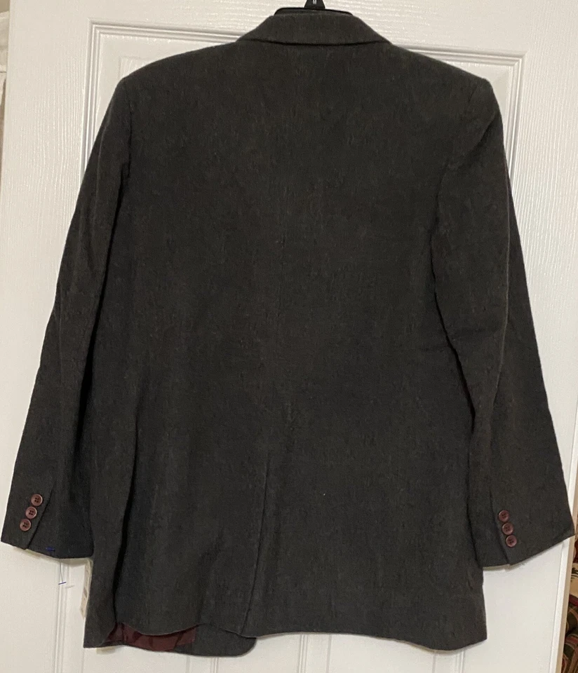 New York & Co. Размер 8 женщин серый с подкладкой шерсти Blazer куртка с Ярлыками NY & CO - Изображение 2 из 4