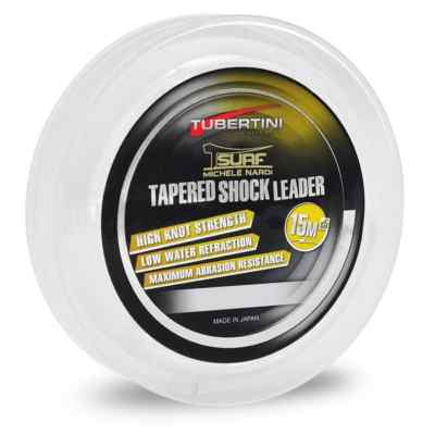 SHOCK LEADER T-SURF TAPERED TUBERTINI SURF GUARD MONOFILAMENT FISHING