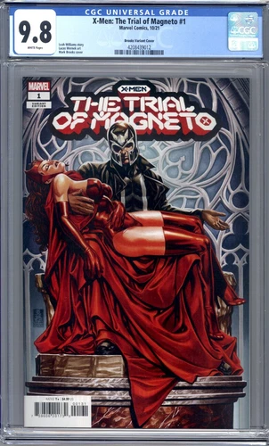X-Men: The Trial of Magneto #1 Brooks Variant Cover CGC 9.8 Marvel Comics 2021