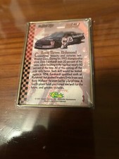 Dale Earnhardt metal edge card