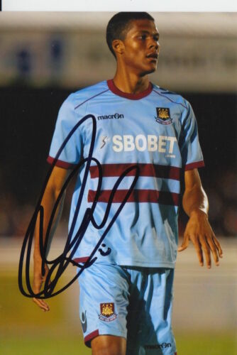 WEST HAM UNITED HAND SIGNED JORDAN SPENCE 6X4 PHOTO. - Picture 1 of 1