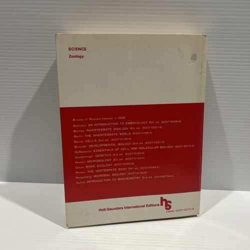 GENERAL ZOOLOGY By Claude Alvin Villee & Etc. - Hardcover - Picture 4 of 5