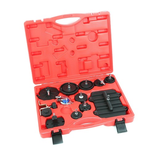 Kit adaptador purga de frenos para cilindro maestro con extractor de líquido de 12 piezas - Imagen 3 de 4