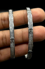 925 Sterling Silver Bangle For Women/Girls
