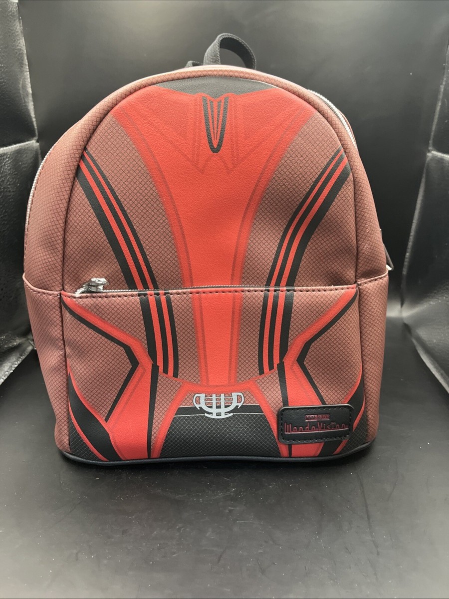 Marvel Studios Womens Red Black Wanda Vision Scarlet Small  display picture 1