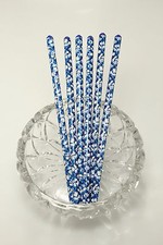 VERA BRADLEY BLUE LAGOON GEM TIP PENCIL SET