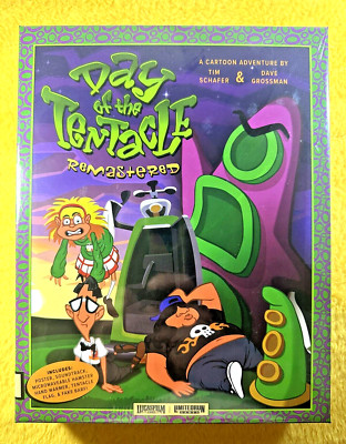 Day Of The Tentacle Remastered Collector's Edition LRG PS4 BRAND NEW & SEALED!