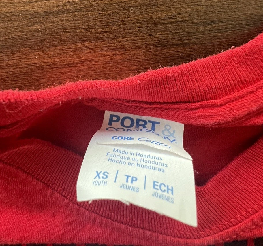 Boys “This Kid Loves Santa” North Pole, AK Size XS Graphic Short Sleeve T-Shirt - Image 3 of 4