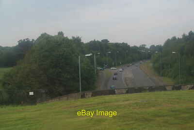 The A538 where it goes under the runway Viewed from a plane pre c2012