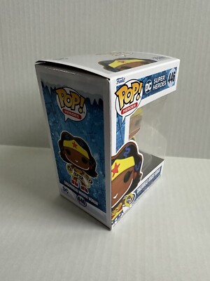 Funko Pop Wonder Woman Gingerbread 446 DC Super Heroes Holiday | eBay