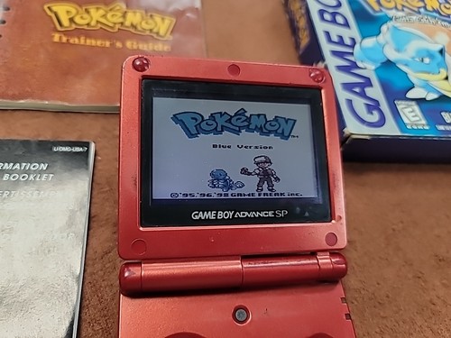 Pokemon Versione Blu - Nintendo Game Boy - CIB completo di scatola testato BUONO - Foto 14 di 15