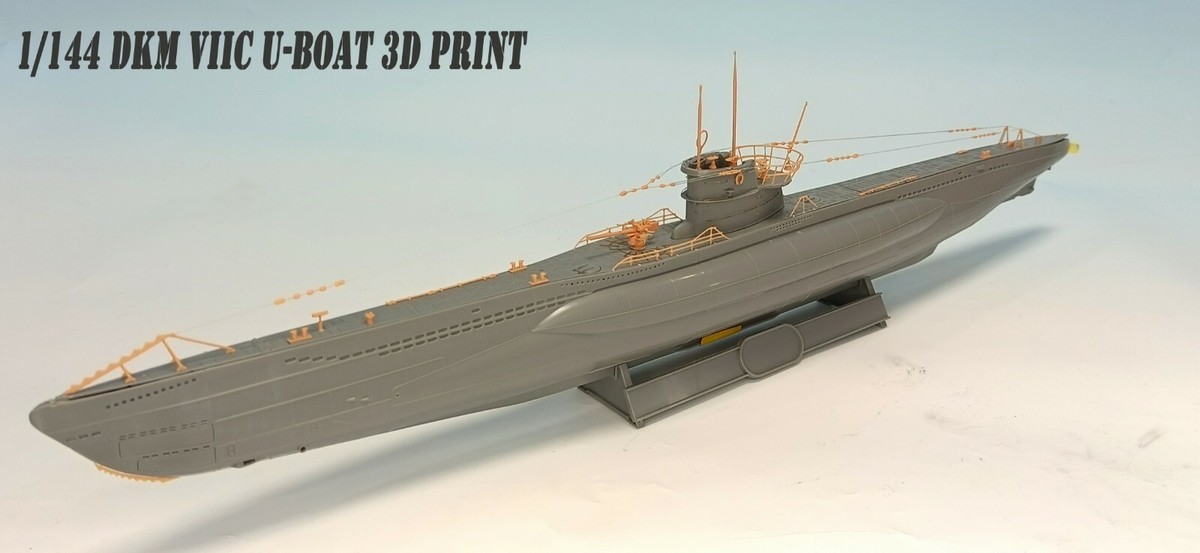 Bunker Studio 1/144 U-Boat VIIC Upgrade Set for Trumpeter 3D