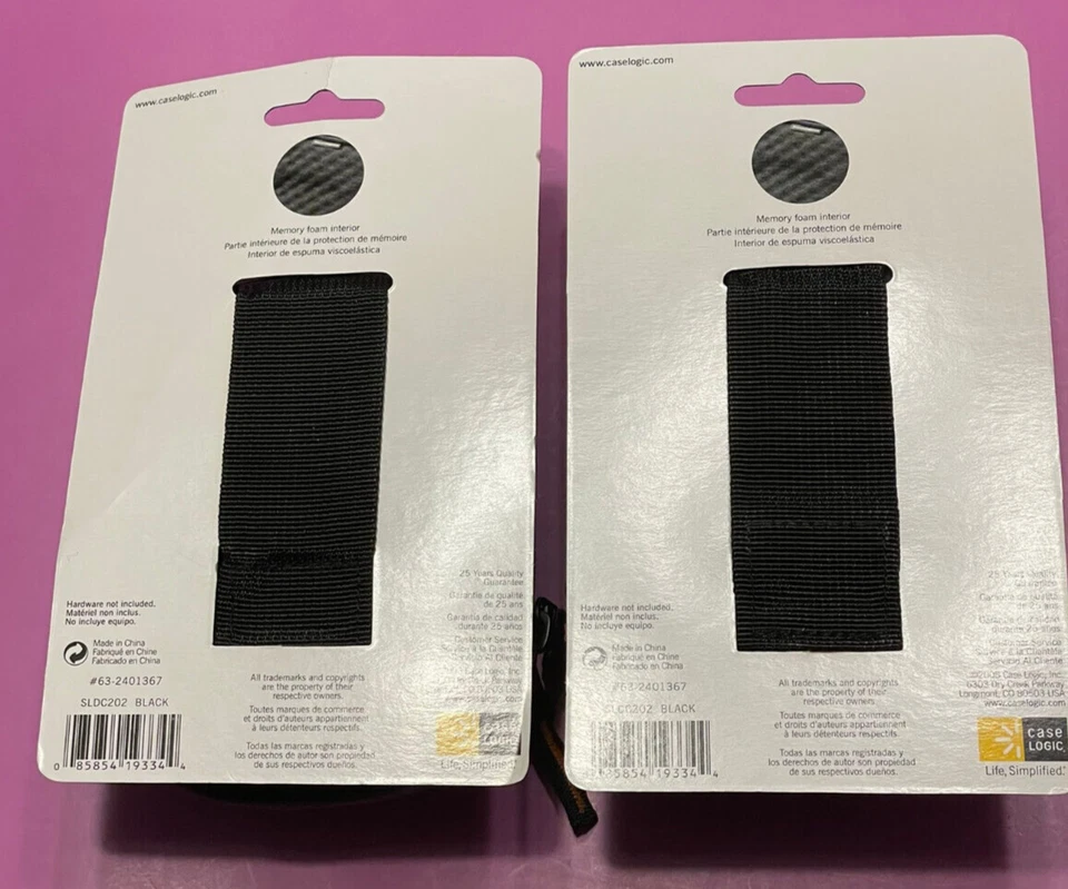 Case Logic SLDC202 Black Compact Camera Case for Point & Shoot Cameras, New - Image 3 of 4