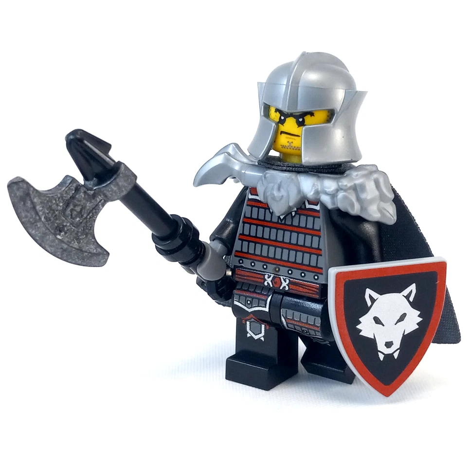 Lego Castillo Wolfpack Caballero Minifigura Crook 10332 Pícaro Serie 27 Bandido Foto 4 de 4