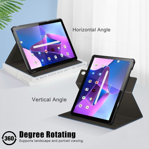 For Lenovo Tab M10 3rd Gen TB-328F 10.1 Case 360 Rotating Stand Tablet Cover - Picture 4 of 18