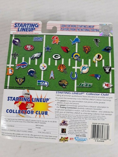 Starting Lineup Drew Bledsoe 1997 action figure - Picture 4 of 4