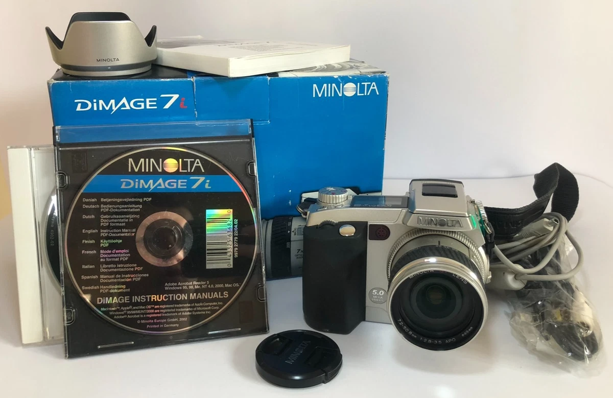 Konica Minolta DiMAGE 7i Digital Cameras for Sale | Shop New