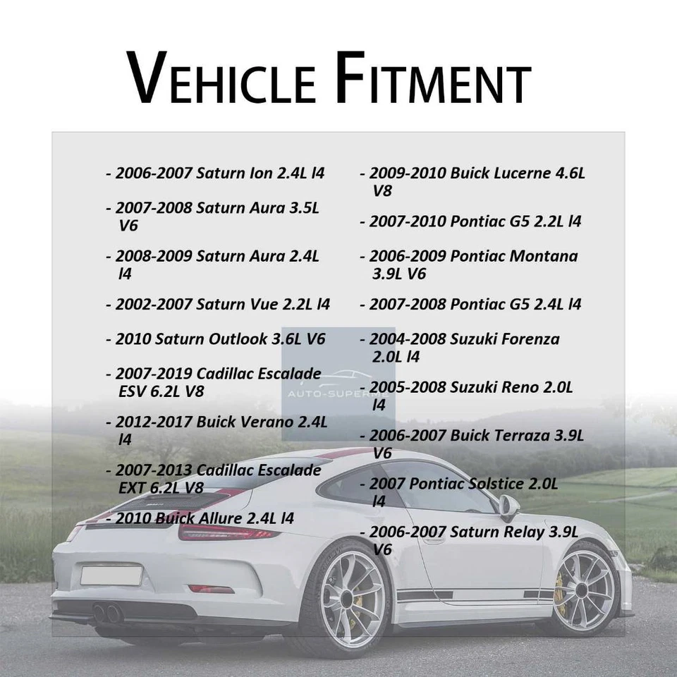 SMP Engine Coolant Temperature Sender / Sensor For 2007 2008 Pontiac G5 2.4L - Image 4 of 4