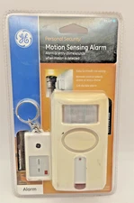 GE Personal Security Motion Sensing 51207  Alarm or Entry Chime w/ Remote - NIB