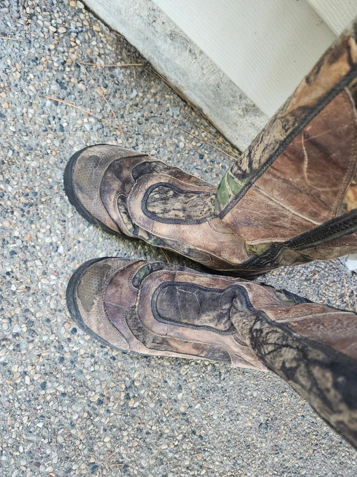 Irish Setter By Red Wing Camo Snake Guard Boots Side Zip Mens Size 10.5 13206 - Image 2 of 4