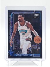 JAREN JACKSON JR. 2025-26 TOPPS CHROME BLACK WAVE REFRACTOR #163 /10 Q4221