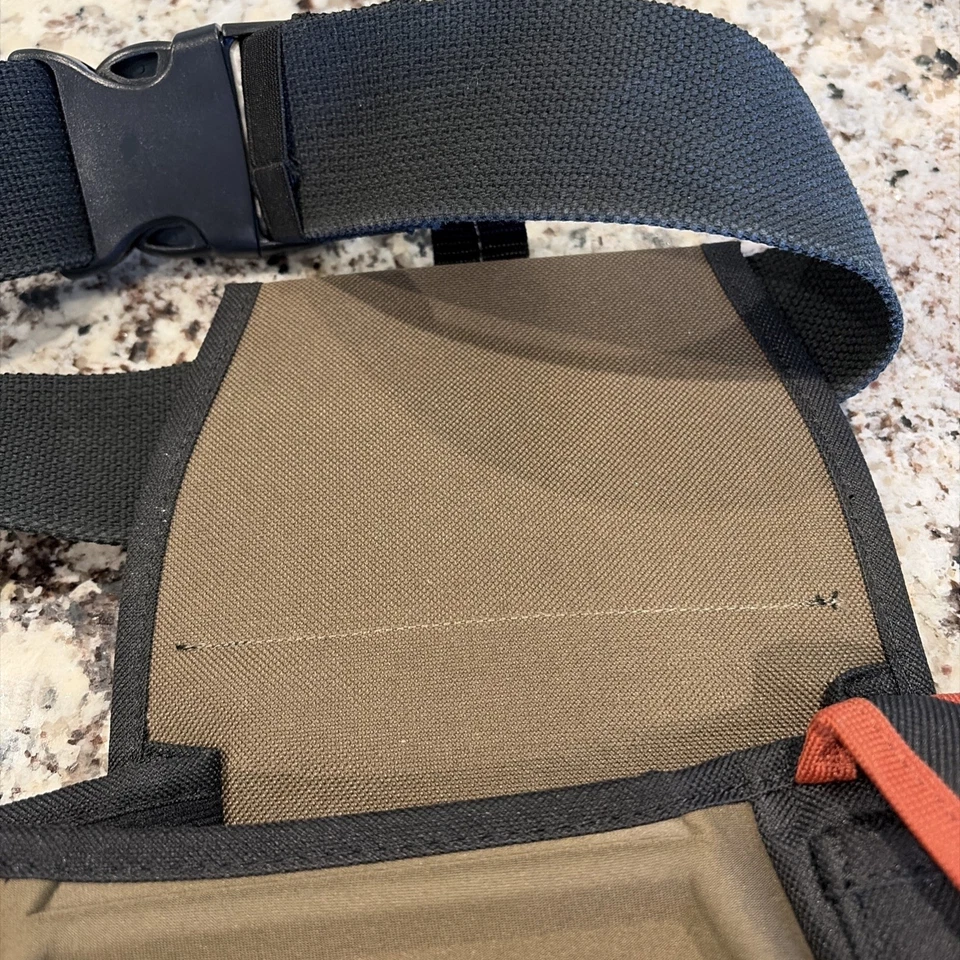 Bolsa de tiro Allen Eliminator básica doble compartimento con cinturón negra y oliva Foto 4 de 4