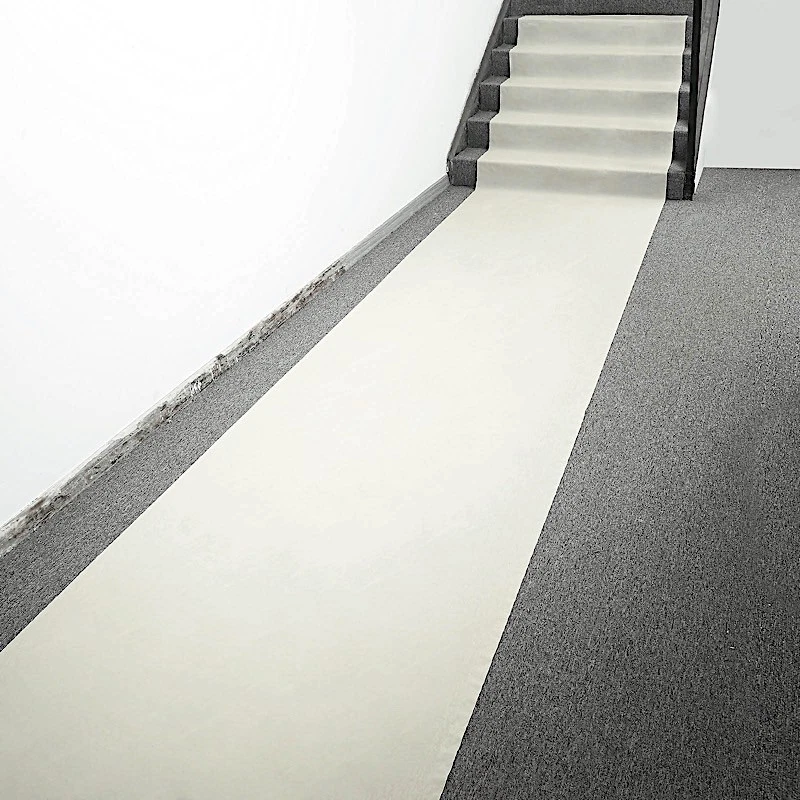 IVORY 100 ft PVC AISLE RUNNER Wedding Ceremony Carpet Party Events Decorations - Image 3 of 4