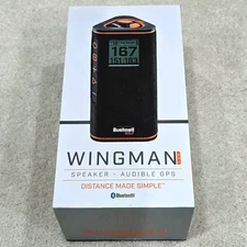 Bushnell Wingman View Golf GPS Bluetooth Speaker w/ Remote – Excellent Condition