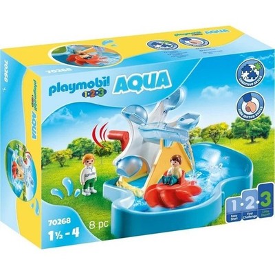 Playmobil 1.2.3 Aqua Water Wheel Carousel
