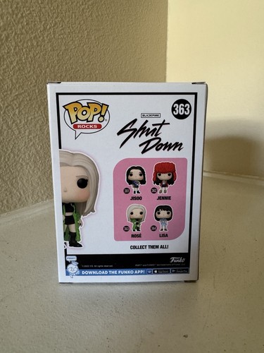 Funko Pop! Vinilo: Blackpink - Rosé From Shut Down #363 Nuevo - Imagen 3 de 4