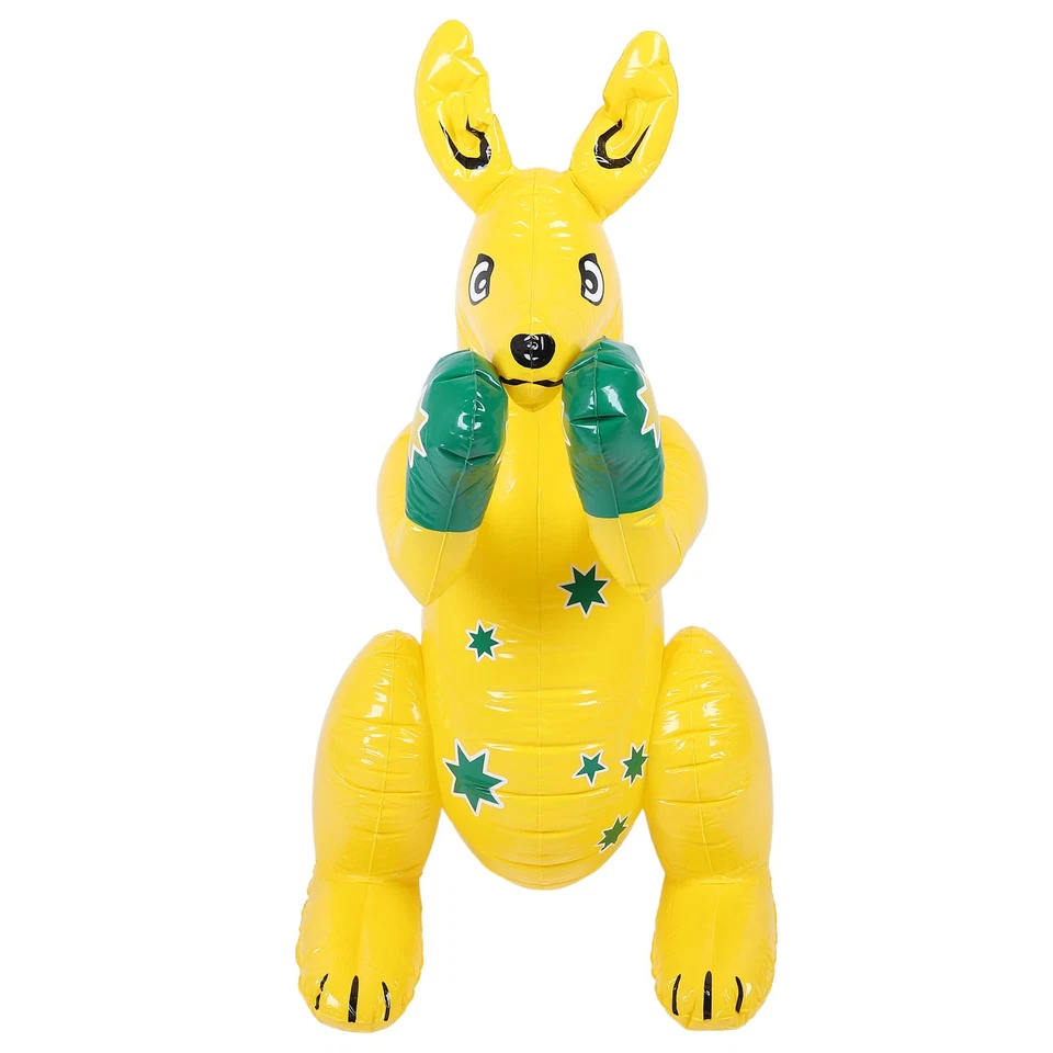 PVC Aufblasbare Puppe Dreidimensionale Knguru-Puppe Blasen Cartoon Aufblasbares - Bild 2 von 4