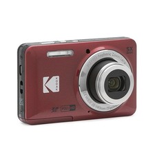 Kodak PIXPRO FZ55RD2A Red Compact Digital Camera 16MP 5x Optical Zoom New