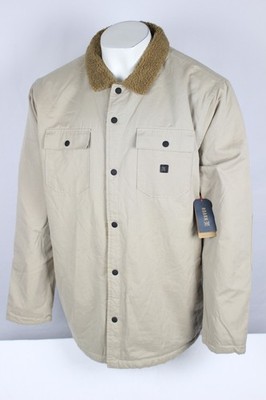 Roark Men's Hebrides Snap Button Sherpa Lined Jacket XXL Breach RJ213
