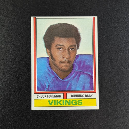 Chuck Foreman #113 1974 Topps Parker Brothers card