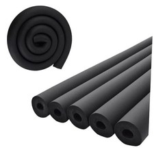 Pipe Insulation Tubing x 6FT , 1/2" ID Pipe Insulation Foam 1/2" x 3/8"