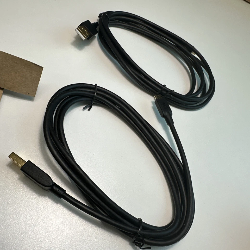 USB-A to Micro-B Charger Cable (Amazon Basics 6 ft) - Open Box - Image 3 of 3