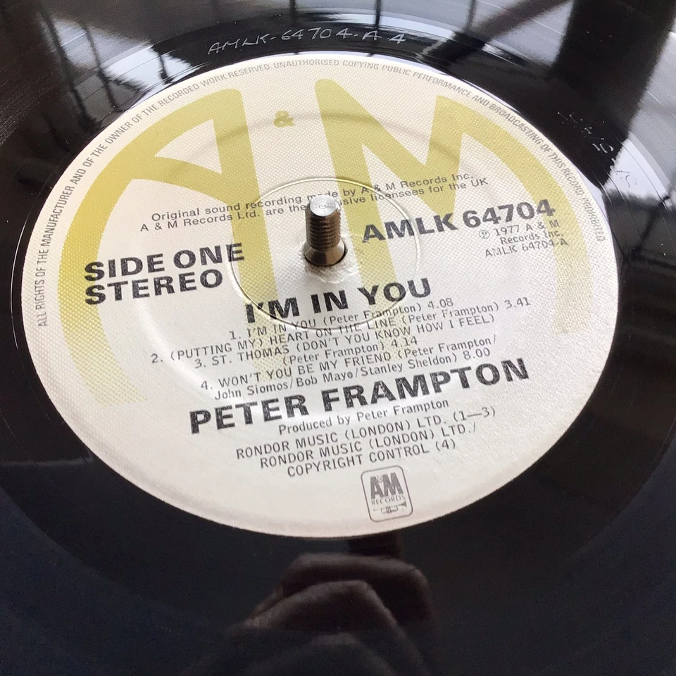 Peter Frampton, I'm In You - Vinyl LP Record SP-4704  NEAR MINT CONDITION - Image 4 of 4