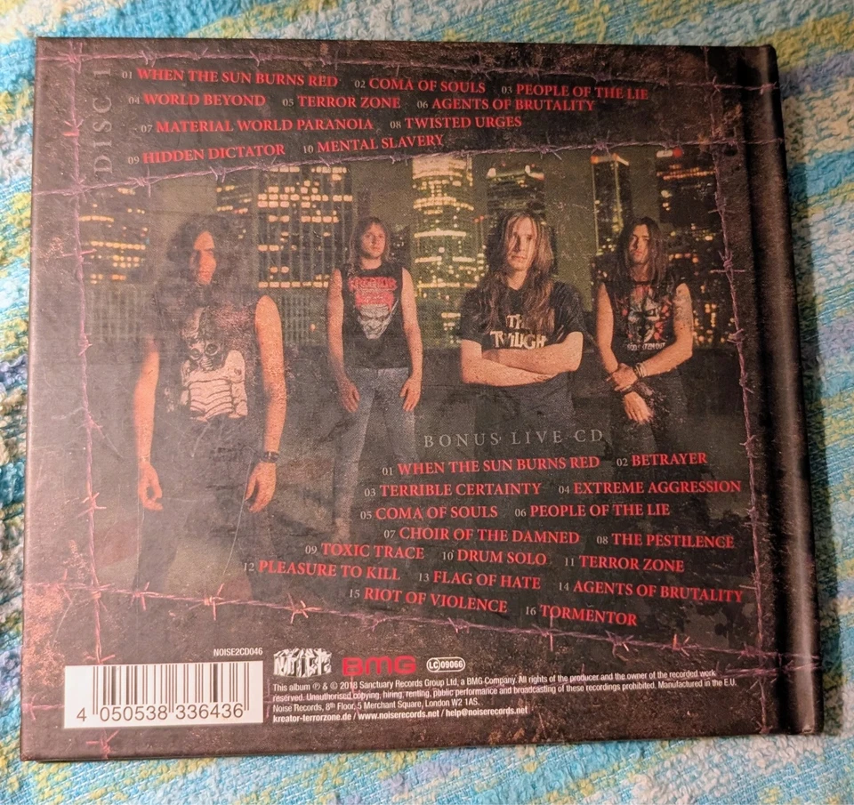 KREATOR  coma of souls  CD  2018  Digibook - Bild 2 von 3