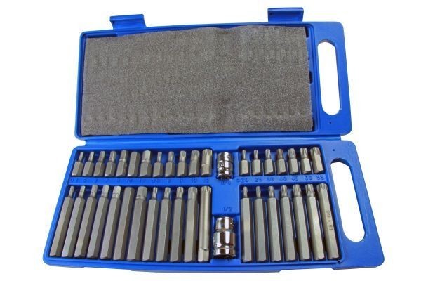 Us Pro Tools 40Pc Torx / Spline & Hex Bit Set 3/8" & 1/2" Drive Bit Holder 5060478387848 - Image 4