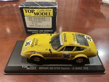 1/43 Ferrari 365 GTB/4 #36, 1972 Le Mans, Top Model TMC 008