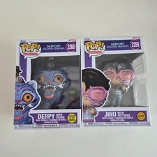 K-Pop Demon Hunters Funko#2260 Funko#2259 Pop Derpy with JINU with Patterns